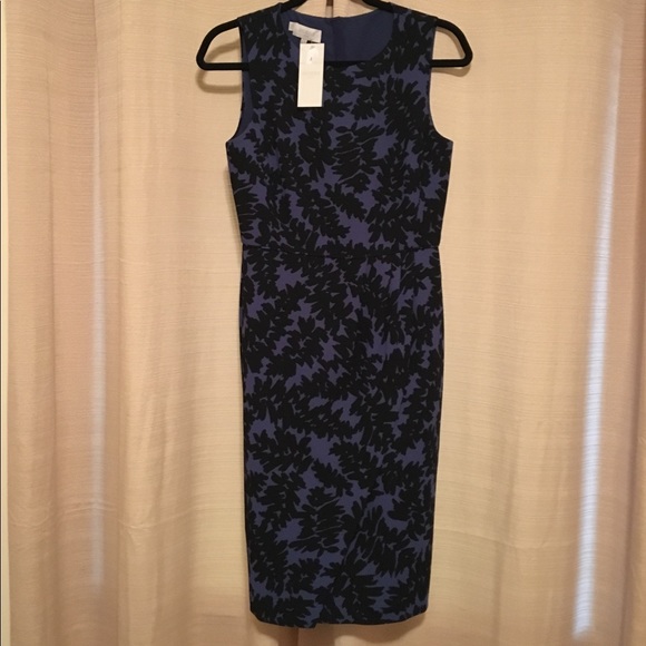 hobbs navy blue dress